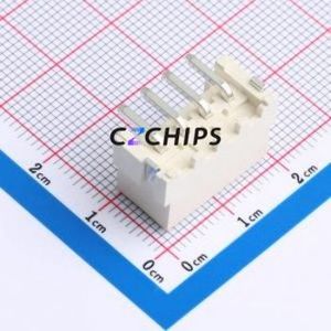 WAFER-VH3.96-4PLB Wire-to-Board Pin Header SMD,P=3.96mm Connector 1x4P 3.96mm Vertical Mount VH - Product Image 2