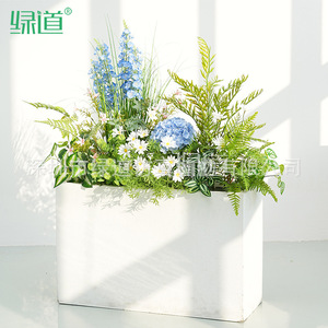 Bouquet de fleurs artificielles Greenway, décoration intérieure, décoration d'escalier de villa - Product Image 5