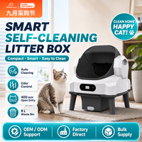 Litière pour chat intelligente de qualité supérieure OEM |   Matériau PP de haute qualité |   Conception spacieuse |   Toilette automatique certifiée CE |   Nettoyage facile