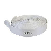 Tuyau d'incendie de haute qualité 15 bars 1,75 pouce 20 m avec doublure en PVC pour la protection incendie
