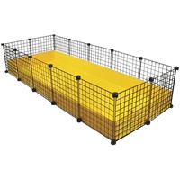 Grilles pour cages C&C 2x4, pliables, classiques, de luxe, grandes cages individuelles pour cochons d'Inde