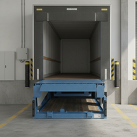 Promotion : Niveleur de pont roulant électrique 10 tonnes, plateforme hydraulique de chargement, élévateur à ciseaux stationnaire, rampe de conteneur pour chariot élévateur