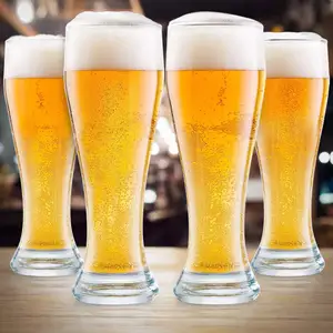16 oz Craft khắc Pilsner bia kính với biểu tượng tùy chỉnh cho cho bia uống