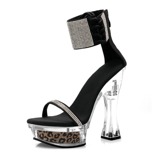 Sandales <span class=keywords><strong>à</strong></span> plateforme <span class=keywords><strong>à</strong></span> bride fine et <span class=keywords><strong>à</strong></span> bout ouvert de style romain, imperméables, sexy, pour <span class=keywords><strong>la</strong></span> scène, le club, <span class=keywords><strong>la</strong></span> reine de <span class=keywords><strong>la</strong></span> nuit - Product Image 6