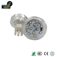 Chine gros AC24V RGBW LED point lumières IP65 étanche 45MM Auto Cabochon préprogrammé 1-16 E14 pour parc d'attractions à thème