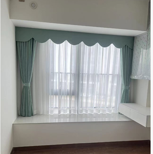 Nuevas cortinas opacas de doble cara de poliéster opacas para hoteles: tela y materiales - Product Image 4