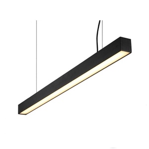 Lámpara Colgante LED Lineal Minimalista de Luz Blanca Cálida Cambiable de 2700K, Venta al Por Mayor de Fábrica - Product Image 6