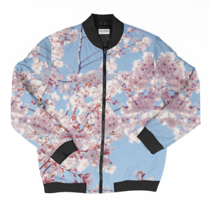 Personalizado de flores chaqueta hombres chaqueta de impresión chaqueta de bombardero - Product Image 1