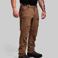 Pantalons de randonnée personnalisés pour hommes, séchage rapide, légers, imperméables, tactiques, avec poches zippées, pantalons de travail pour la pêche en plein air
