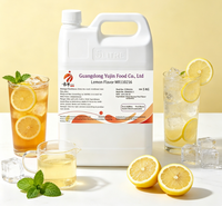 Arôme alimentaire concentré liquide soluble dans l'eau à saveur de citron en gros pour les boissons