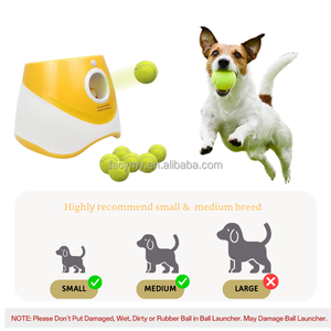 Lanciatore interattivo di palline da Tennis per cani e cani automatico USB Pet <span class=keywords><strong>Ball</strong></span> Launcher Fetch Sport Machine - Product Image 4