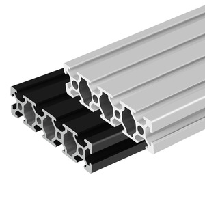 European Standard 2080 Aluminum Profile 20x80mm Anodized Black Silver White 6063-T5 For Automation Production Line - Product Image 1