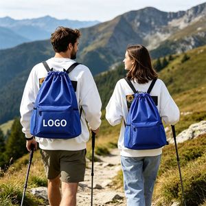 Custom <b>Drawstring</b> <b>Backpack</b> Multi-color Durable Sturdy Large Capacity <b>Drawstring</b> <b>Drawstring</b> <b>Backpack</b> for Brand Events - Product Image 4