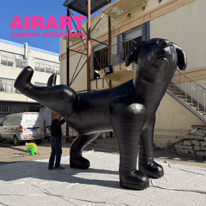 Benutzer definierte <span class=keywords><strong>Blow</strong></span> <span class=keywords><strong>Up</strong></span> Puppe aufblasbare Hund Maskottchen, aufblasbare Bulldogge für Außenwerbung Dekoration - Product Image 3