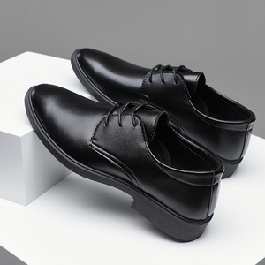 High-quality <b>Men's</b> Casual Business-style <b>Soft</b> Comfortable Fashionable Lace-up Breathable Height Increasing Dress <b>Shoes</b> <b>for</b> <b>Men</b> - Product Image 4