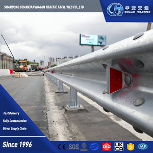 Barriere Stradali in Acciaio Corrugato W-Beam per Costruzione di Ponti e Autostrade Resistenti alle Inondazioni Costiere - Product Image 3
