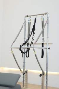 Marchio OCHI alta qualità Yoga Gym Fitness Pilates Reformer nucleo letto in legno Pilates riformatori attrezzature Set con mezza torre - Product Image 6