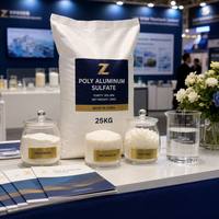 Gránulos de Sulfato de Aluminio Zhendong de Grado Premium, Certificación PAS ISO 9001 SGS, Alta Calidad, 99.99% de Pureza, pH 2.5-4.0