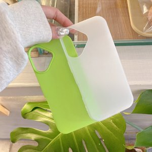 Coque de protection simple coque de téléphone pour iPhone 16 15 14 13 12 11 <span class=keywords><strong>Pro</strong></span> Max couleur gelée 2 en 1 couverture de téléphone double couche - Product Image 1