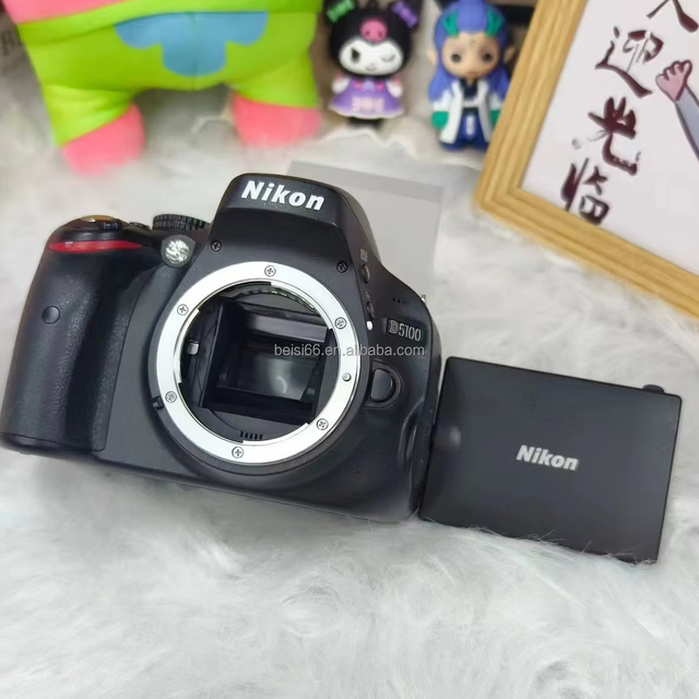 Cheap New for D5100 DSLR Camera with 18-55mm Kit Lens Full HD Video Optical Stabilization >3" Screen CMOS Sensor SD Card