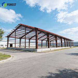 โกดังโครงสร้างเหล็กสำเร็จรูปขนาด 100x200x25 เมตร แข็งแรง ทนทาน ใช้งานได้ชั่วคราว ง่ายต่อการติดตั้ง  พร้อมด้วยศูนย์การประมวลผลที่ทันสมัย - Product Image 1