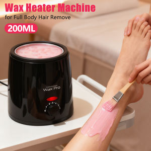 Chauffe-<span class=keywords><strong>cire</strong></span> à température réglable, four de fusion de <span class=keywords><strong>cire</strong></span> à chauffage rapide, facile à nettoyer, épilateur corps entier - Product Image 5