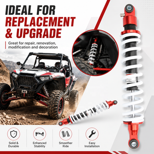 Amortisseur arrière réglable à air de 400 mm pour moto 150cc - <span class=keywords><strong>250cc</strong></span>, moto tout-terrain, VTT, <span class=keywords><strong>QUAD</strong></span>, kart, scooter - Product Image 5