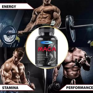 OEM/ODM Maca แคปซูลอาหารเสริมสีดำสำหรับ <span class=keywords><strong>sexmax</strong></span> Energy Boost สารสกัดจากราก Maca เพื่อสุขภาพธรรมชาติสำหรับผู้ชายและผู้หญิง - Product Image 2