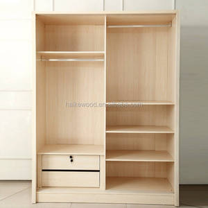 Armoire de chambre à coucher à 4 portes, design d'armoire avec le meilleur prix - Product Image 4