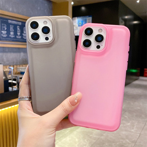 Lichicase đơn giản thời trang đầy màu sắc chống thả điện thoại trường hợp đối với Honor x8b x7c chơi 60 cộng với Matte <span class=keywords><strong>Mobile</strong></span> Cover quay lại - Product Image 5