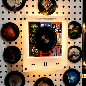 Aimant de réfrigérateur personnalisé Taylor Alison Swift NFCCD avec 9 chansons et boîte à musique rotative, idéal comme <span class=keywords><strong>cadeau</strong></span> pour les amis - Product Image 2
