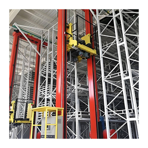 Étagère de stockage à double <span class=keywords><strong>colonne</strong></span> renforcée, super stable, pour empilage de marchandises, rack d'entrepôt, usage intensif - Product Image 5