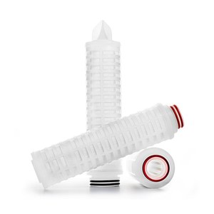 AB05PFR2PVH4 Equivalente 5 Pollici 0.2 <span class=keywords><strong>um</strong></span> Doppio Strato PTFE Cartuccia del Filtro Dell'aria Codice 7 226 Fin End Caps - Product Image 1