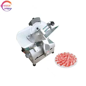 Stainless Steel Meat Cutter Beef Mutton Roll Meat Food Slicer Slicing Machine Frozen Meat Slicer