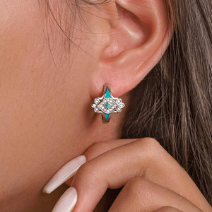 Orecchini Geometrici Marquise per Donne, Stile Vintage Bohémien, Accessori per Orecchie da Indossare Quotidianamente - Product Image 6