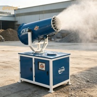 Pistolet de pulvérisation anti-poussière, machine de refroidissement et de réduction de la poussière, pistolet à brouillard haute efficacité et haute puissance