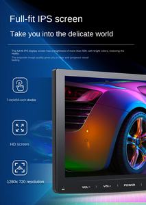 Bosstar WinCE汽车收音机DVD播放机通用7/10英寸IPS触摸屏汽车图形导航显示器 - Product Image 5