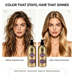 <span class=keywords><strong>Shampoo</strong></span> 2-in-1 Senza Solfati Idratante Antiforfora Protezione Colore Anti-Crespo Volumizzante per Capelli Tinti Pulizia Delicata Anti-Sbiadimento - Product Image 5