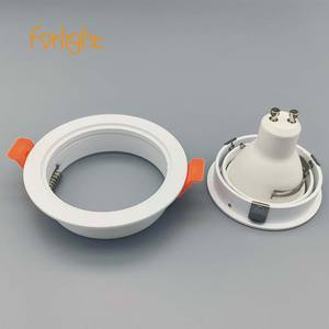 Cadre de montage du module Twin <span class=keywords><strong>Gu10</strong></span> Mr16 avec cadre découpé de <span class=keywords><strong>75</strong></span> mm pour module d'ampoule LED Mr16 <span class=keywords><strong>Gu10</strong></span> Skd - Product Image 4