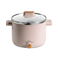 Prix compétitif OEM marmite portable mini cuisinière de voyage poêle électrique antiadhésive multifonctionnelle pour sauté ragoût vapeur