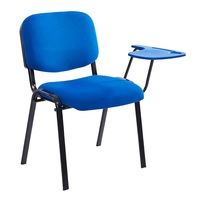 Chaise de formation pliable avec tablette d'écriture et porte-livres, sièges pour salles de classe, salles de conférence, salles de réunion scolaires