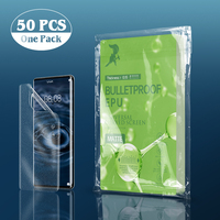 Auto-réparation 120*180mm givré sensation couverture complète Hydrogel Matt coupe protecteur d'écran pour téléphone portable