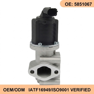 Soupape de recirculation des gaz d'échappement Wanray pour <span class=keywords><strong>Opel</strong></span> Vauxhall Astra H <span class=keywords><strong>Zafira</strong></span> B Z19DTH Diesel Soupape <span class=keywords><strong>EGR</strong></span> 5851067 55204250 - Product Image 1