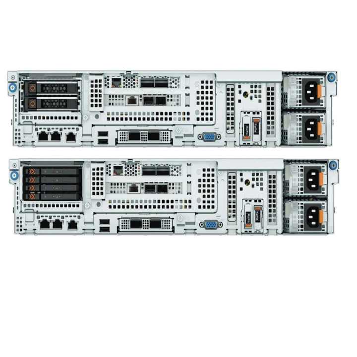 Poweredge R750xa Rear EMC Poweredge R750xa Rack Server with CPU 4314*2 RAM 256G Hard Disk 6*1 ...