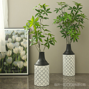 Yihua Floral Art Plantes vertes artificielles Fleur en soie Décoration moderne et simple pour la maison Changlin Ma Zui Mu MZM003 - Product Image 4