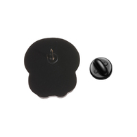 Épinglette décorative en émail Chat Noir Mignon, Badge Métallique pour Sac à Dos, Veste, Sac, Accessoire de Mode Halloween, Ornement
