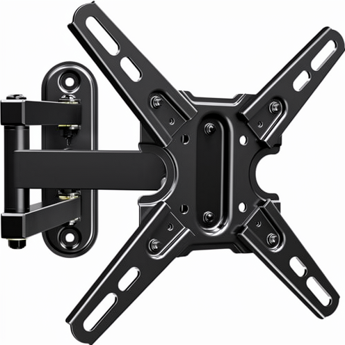 Mounting Dream for Certified Swivel Tilt TV Mount 13-42" TVs Full Motion Articulating Arm Max VESA 200x200mm 50 Lbs Load