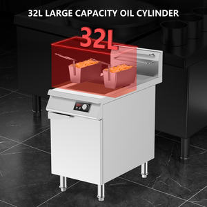 Cuisinière à <span class=keywords><strong>induction</strong></span> électrique commerciale de 32 L <span class=keywords><strong>pour</strong></span> restaurant, cuisine, <span class=keywords><strong>friteuse</strong></span> à <span class=keywords><strong>induction</strong></span> profonde - Product Image 3