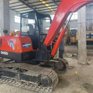 Nouveau prix pour la pelle hydraulique sur chenilles DoosanDH55 d'occasion en bon état adaptée au creusement de la construction/de l'agriculture - Product Image 2