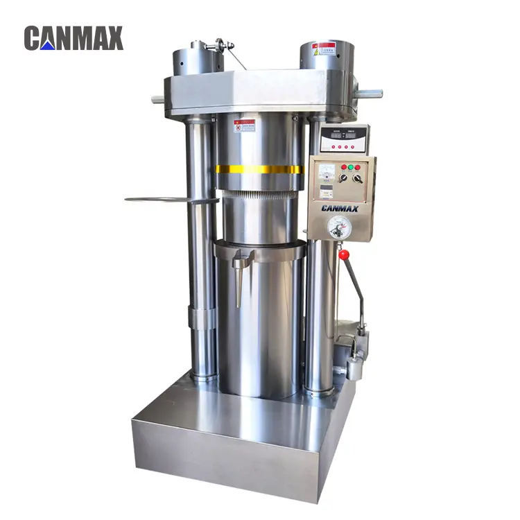 Yemeklik yağ kenevir yağ çıkarma makinası için ayçiçeği yağı pres makinesi üretim makinesi hidrolik pres